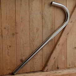 Auspuff-Krümmer für "SACHS 98ccm" verchromt, Form B, D=28mm/H=220mm/L=640mm 