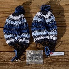 Rocknetz gem. Foto, klassische Ausführung,  passend für 26"-28" Räder der 20-60er Jahre. 