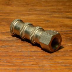 Achsmutter Aufstieg, FG 9.5, (Form B), Stahl vernickelt 