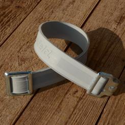 Denfeld-Gepäckgummi, grau, L=47cm, Breite=32mm 