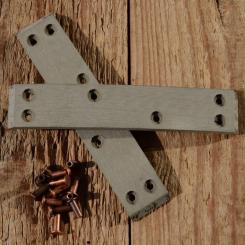 Bremsbeläge für 98 ccm Motorfahrrad - Vorderradnabe "F&S SACHS V100", D=105mm, B=20mm 