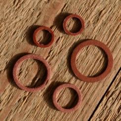 Dichtungsring, (Fiberring), D=7.7/10.5mm, passend f. M12 x 1mm links 
