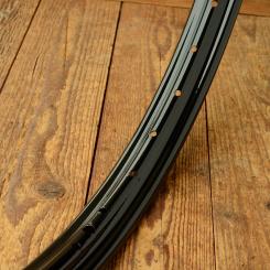Felge Motorfahrrad/Moped 26 x 2,25 (559), 36 Loch, schwarz lack, 45 mm breit 