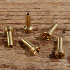 Lötnippel, D=6.0/3.5/1.8mm, L=13.0mm, Messing, FIX Bez. 20A 