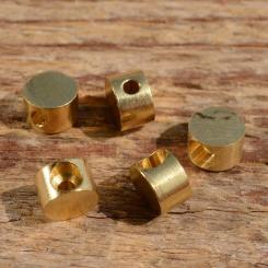 Lötnippel, D=6.5/2.1mm, L=4.0mm, Messing FIX Bez. 8A 