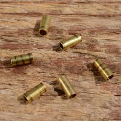 Lötnippel, D=2.0/1.0mm, L=7.0mm, Messing, gut für 3 Gang Schaltzug geeignet, Abb. ähnlich 