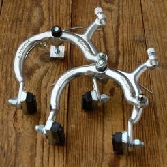 Bremszange / Felgenbremse, Satz, "ALTENBURGER", Aluminium, Schenkellänge ca. 100mm 