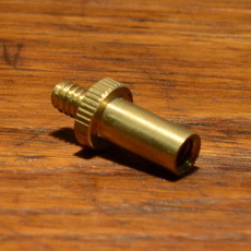 Ventiladapter Sclaverandventil auf Dunlopventil, Messing 