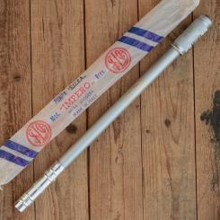 Luftpumpe "SILCA IMPERO", silber, federnd, L:47-50cm, Ventilkopf bitte extra ordern 