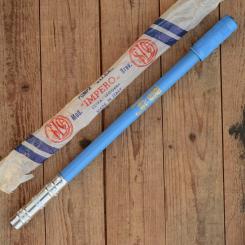 Luftpumpe "SILCA IMPERO", hellblau, federnd, L:51-54cm, Ventilkopf bitte extra ordern 