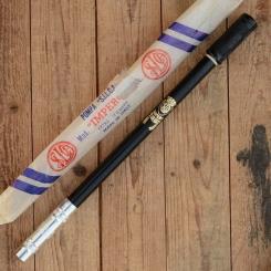 Luftpumpe "SILCA IMPERO", schwarz,  federnd, L:47-50cm, Ventilkopf bitte extra ordern 
