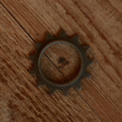 Ritzel 1/2 x 1/8 Schraubausführung, "Z=13", anthrazit 