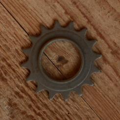 Ritzel 1/2 x 1/8 Schraubausführung, "Z=18", anthrazit 