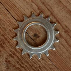 Ritzel 1/2 x 1/8 Schraubausführung, "Z=16", glanzverzinkt 