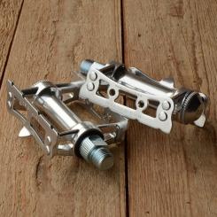 Pedale "MKS Sylvan Track ", Aluminium, für Bahnrenner, 70/80er Jahre 