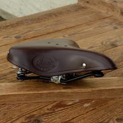 Sattel  Lepper "Concorde", Damen, Leder, dunkelbraun, Decke B=205mm L=240mm 