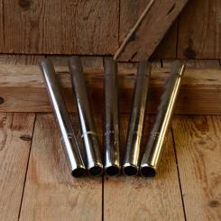 Sattelstütze "Kerzenform", Stahl verchromt, Maße s. Varianten 