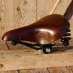 Sattel  Lepper "Weltmeister", Damen , dunkelbraun, Decke B=170mm L=240mm 