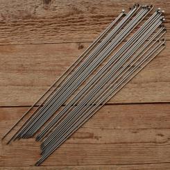 Speichen 2mm, glatt, Edelstahl, ohne Nippel, Länge: 