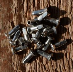 Speichennippel 1.8 mm, D-Schaft=4.0mm, L=11mm, Messing vernickelt 