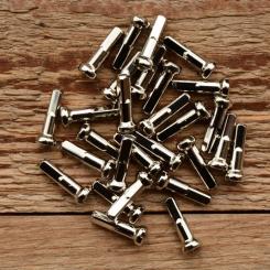 Speichennippel 2mm, D-Schaft=4.0mm, L=16mm, Messing vernickelt 