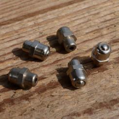 Kugeldrucköler z. Stecken D=5.0mm, L=11.5mm, SW=7mm, vernickelt 