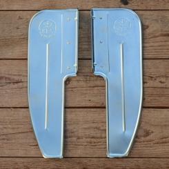 Spritzbleche für "REX Frontmotor" FM34/40/50, REX-geprägt, glanzverzinkt, 2Stck.im Satz 