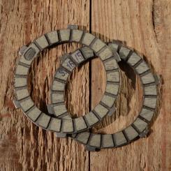 Kupplungsbelag / Kupplungsscheibe "NSU Quickly", D=70/75mm, 2.6mm dick 