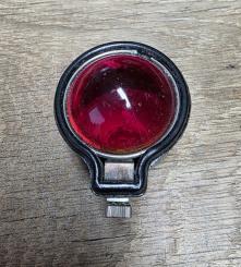 "Philips" Rücklicht eletrisch mit orig. Domlinsenglas ! Gehäuse Bakelit, 1930er bis 50er J., alte Neuware 