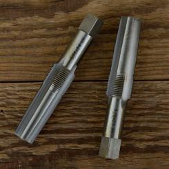 Pedal Gewindebohrer " 5/8 Zoll x 24G" für Reparatur-Gewindeeinsätze, rechts u. links, ELDI Spitzenqualität NOS 50er J.  