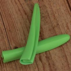 Hebelüberzug, f. Blechhebel, grün, orig. 50/60er Jahre, L=100mm 