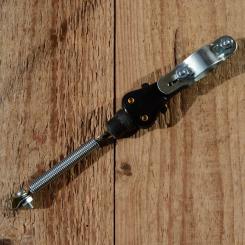 Bremslichtschalter Typ "MERIT" , schwarz,  L=19cm,  Zugbetätigung 