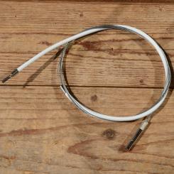 Schaltzug "F&S Torpedo Dreigang", weiß, L=1350/420mm 