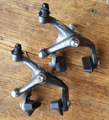 Bremsensatz "MODOLO Mach 3", für Rennräder, alte Neuware!, siehe Abbildungen. 