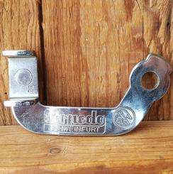 Bremsanker für Hebelkonus F+S Torpedo Rücktrittnabe, 50/60er Jahre, verchromt, Sportmod. m. Klaue 24 mm 