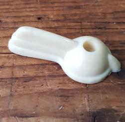 Impex. Schalter für Scheinwerfer Moped,  cremefarben, orig. 50-60er Jahre, alte Neuware ! 