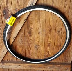 Fahrrad Reifen "CONTINENTAL", Ride Tour,  alte Bez: 26 x 1  3/8 x 1  1/2, (37-584), neue Bez: 27,5 ", schwarz / weisswand 