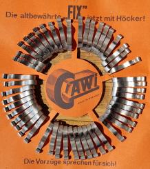 Hosenklammer "Cawi - Fix",  vernickelt, Topmodel der 30-50er Jahre, die mit dem Höcker... 