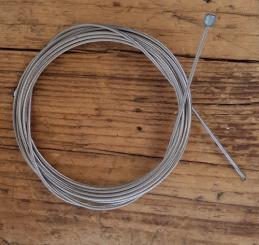 Schaltzug Innenzug für Kettenschaltung, Nippel 4 mm, Stahlseil, D=1.2mm, L= 2200mm 