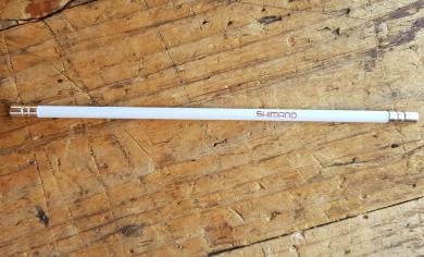 Bowdenzug Außenhülle "SHIMANO"  f. Schaltungszug Umwerfer / Schaltwerk, weiss, D: außen 5,0 mm, D: innen 2 mm, L: 170 mm 