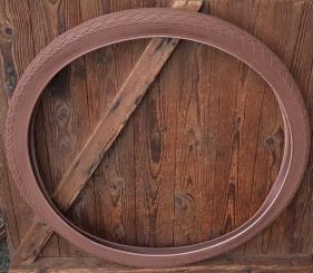 Fahrrad Reifen, 28 x 1,75 (47-622), ungemarkt, braun, klassisches Modell, sehr stabile Ausführung, HiMo tauglich! 