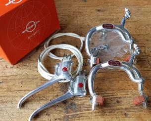 Bremse Satz VR und HR "Weinmann Symetric", orig. alte Neuware, 60-70er J. für Klassiker mit 26 oder 28 x 1,75 Rädern 