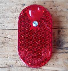 Rücklichtkappe für orig. GAZELLE  Rücklicht No. 4, Kunststoff, ca. 80 x 40 mm, orig. NOS ! 