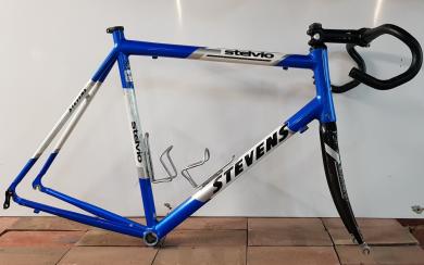 Rennrahmen STEVENS, 28" ,  Aluminium, RH (c-t) , 61,5 cm, Topzustand incl. Gabel u: Lenker 