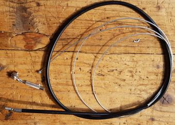 Schaltzug "STURMEY ARCHER", schwarz, L=1650/645mm, orig. Altbestand 70-90er Jahre, universell 