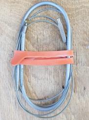 Schaltzug "STURMEY ARCHER", grau , L=1570/400mm, orig. Altbestand 50-60er Jahre 