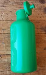 Trinkflasche, REG Atox, orig. 70/80er Jahre, grün, ohne Aufdruck,  Kunststoff, orig. Altbestand, NOS 