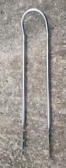 Sissybar, verchromt, L=66cm, für Bonanza/Polorad, rare alte Neuware der 70er Jahre ! 