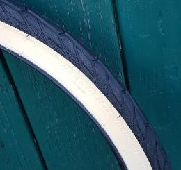 Fahrrad Reifen "Schwalbe" Road-Cruiser,  alte Bez: 26 x 1.75, (47-559),, schwarz / weisswand   