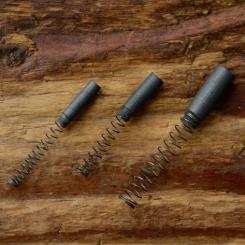 Schleifkohle f. Dynamo, Durchmesser 3 mm L=22/10mm, orig. Altbestand 